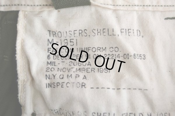 画像5: 1950s US.ARMY M-51 フィールドパンツ　 表記MEDIUM-REGULAR 