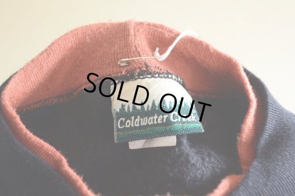 画像5: 1980-90s Coldwater Creek 紅葉スウェット  実寸M