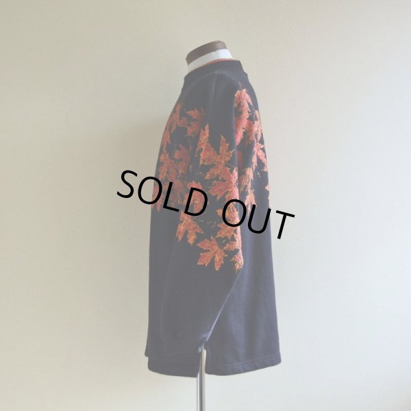 画像4: 1980-90s Coldwater Creek 紅葉スウェット  実寸M