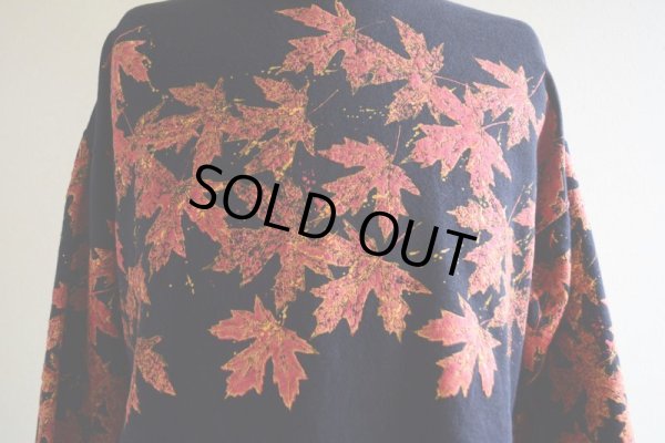 画像8: 1980-90s Coldwater Creek 紅葉スウェット  実寸M