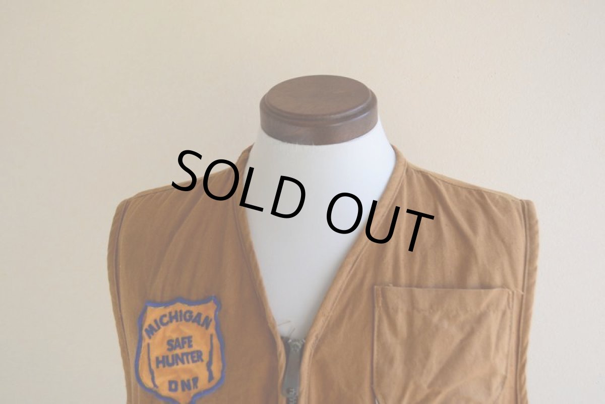 画像6: 1970s SAFTBAK ハンティングベスト　 実寸ML  (6)