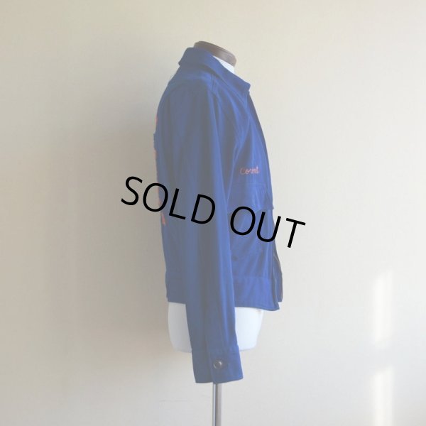 画像4: 1940‐50s T.S.LANKFORD&SONS ウィップコードワークジャケット  SAN ANGELO BOBCAT BAND/チェーン刺繍  10?実寸XS-S