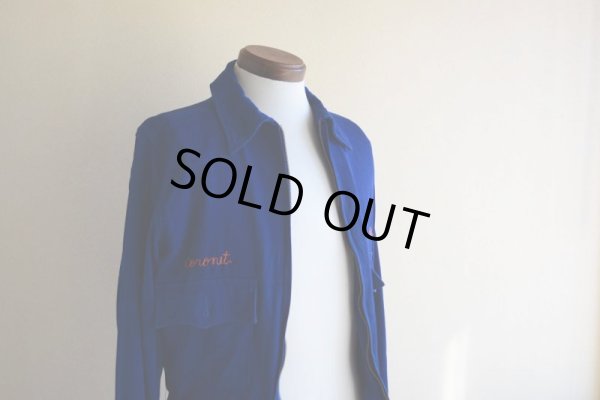 画像9: 1940‐50s T.S.LANKFORD&SONS ウィップコードワークジャケット  SAN ANGELO BOBCAT BAND/チェーン刺繍  10?実寸XS-S