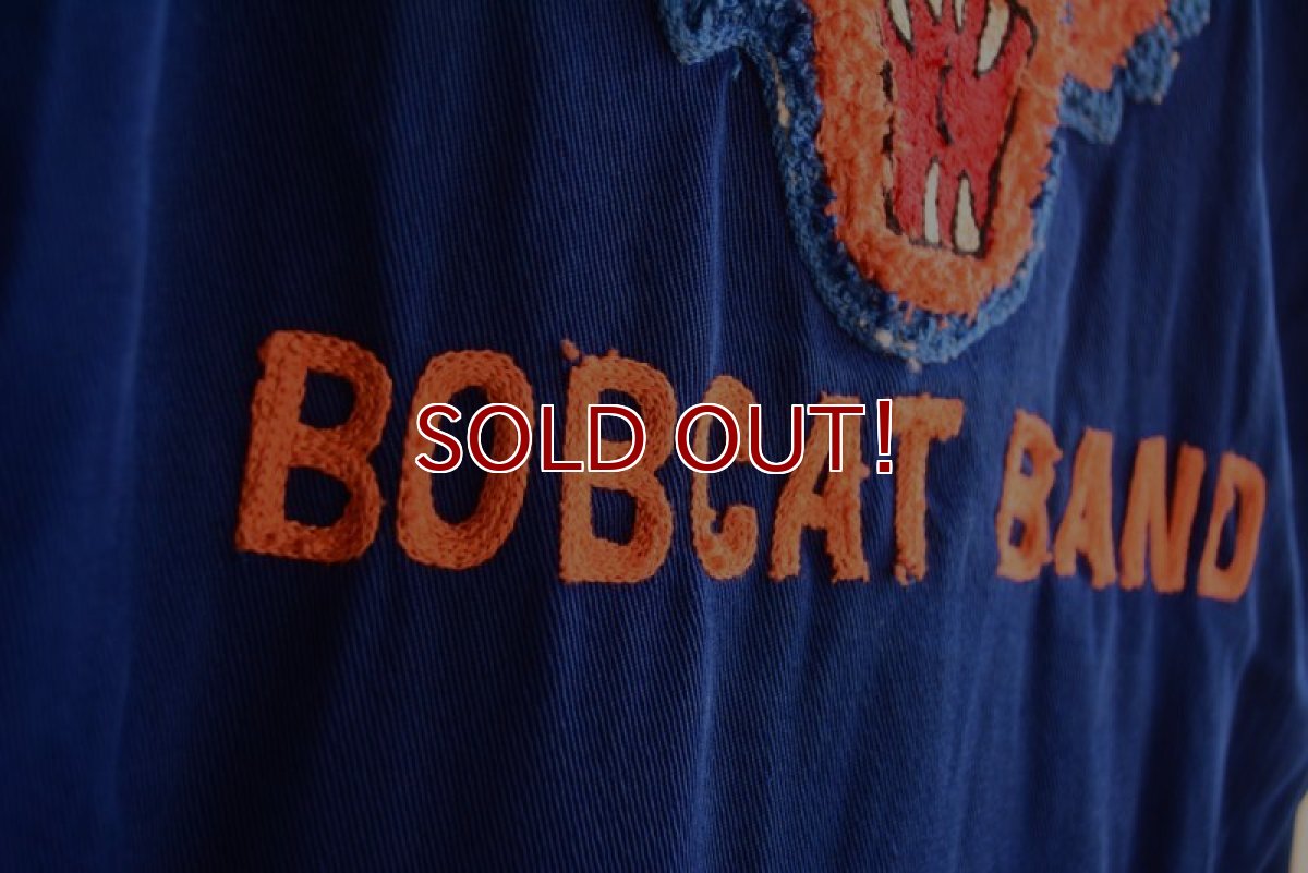 画像15: 1940‐50s T.S.LANKFORD&SONS ウィップコードワークジャケット　 SAN ANGELO BOBCAT BAND/チェーン刺繍　 10？実寸XS-S  (15)