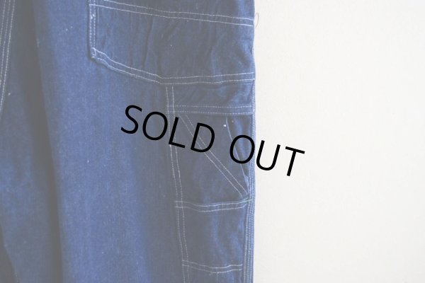 画像15: 1950s OSHKOSH デニムオーバーオール　 実寸W43 