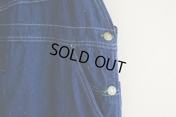 画像8: 1950s OSHKOSH デニムオーバーオール　 実寸W43 