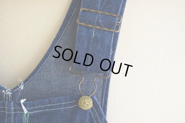 画像5: 1950s OSHKOSH デニムオーバーオール　 実寸W43 