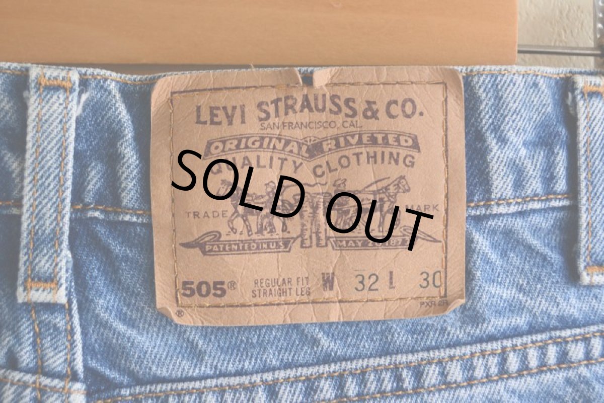 画像14: 1990s Levi's 505　 MADE IN USA　 表記W32 L30  (14)