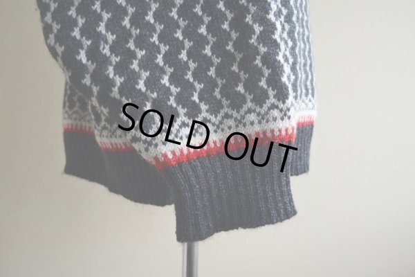 画像12: TELEMARK STYLE ノルディックセーター  SKJAELAND OF NORWAY  表記M