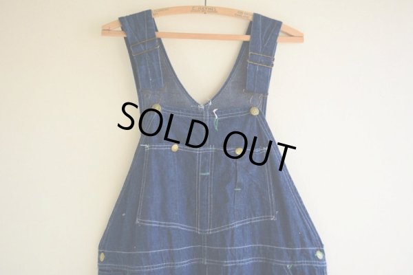 画像4: 1950s OSHKOSH デニムオーバーオール　 実寸W43 