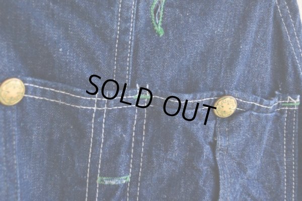 画像7: 1950s OSHKOSH デニムオーバーオール　 実寸W43 