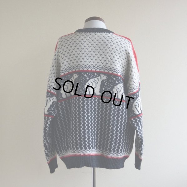 画像3: TELEMARK STYLE ノルディックセーター  SKJAELAND OF NORWAY  表記M