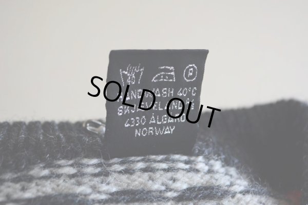 画像6: TELEMARK STYLE ノルディックセーター  SKJAELAND OF NORWAY  表記M