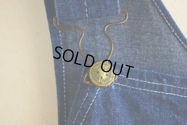 画像6: 1950s OSHKOSH デニムオーバーオール　 実寸W43 