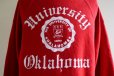 画像8: 1980s THE UNIVERSITY OF OKLAHOMA カレッジスウェット　 表記L 