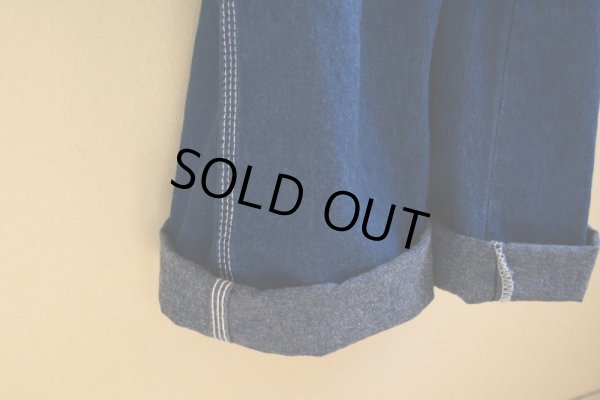 画像13: 1980-90s POINTER BRAND デニムオーバーオール　 ローバックスタイル　 表記36×30 