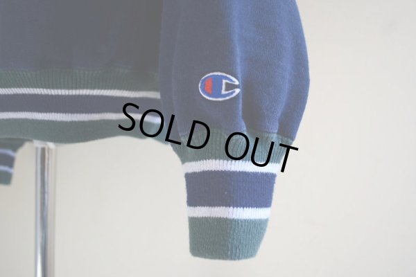 画像12: 1990s Champion リバースウィーブスウェット　 ロゴ刺繍/リブライン　 表記L 