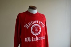 画像7: 1980s THE UNIVERSITY OF OKLAHOMA カレッジスウェット　 表記L  (7)