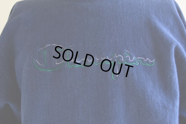 画像9: 1990s Champion リバースウィーブスウェット　 ロゴ刺繍/リブライン　 表記L 