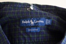 画像5: RalphLauren ビッグサイズシャツ　  BLACK WATCH TARTAN　 表記5XL  (5)