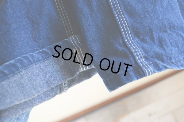 画像18: 1980-90s POINTER BRAND デニムオーバーオール　 ローバックスタイル　 表記36×30 