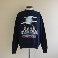 画像1: 1990s COWYOTES プリントスウェット　 MADE IN USA　 表記L  (1)