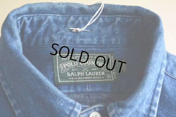 画像5: 1990s POLO COUNTRY デニムシャツ　 表記M 