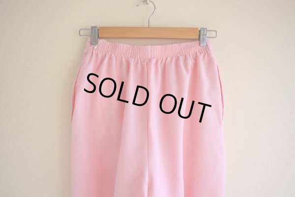 画像6: カラーイージーパンツ　 実寸W60〜70cm 