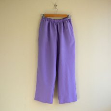 画像1: カラーイージーパンツ　 実寸W64〜74cm  (1)
