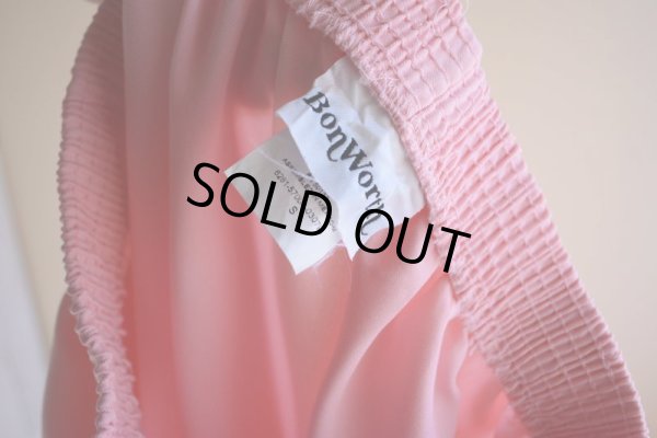 画像4: カラーイージーパンツ　 実寸W60〜70cm 