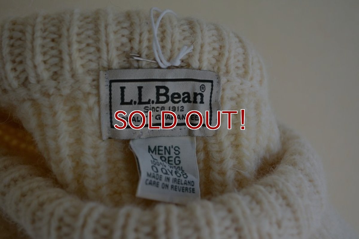 画像5: L.L.Bean ウールセーター　 MADE IN IRELAND　 表記L  (5)