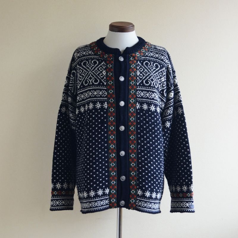 DALE OF NORWAY ノルディック カーディガン セーター 42 DALE OF NORWAY ノルディックニットカーディガン 表記L - 古着屋