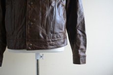 画像9: 2000s GAP BLUE JEANS レザージャケット　 表記S  (9)