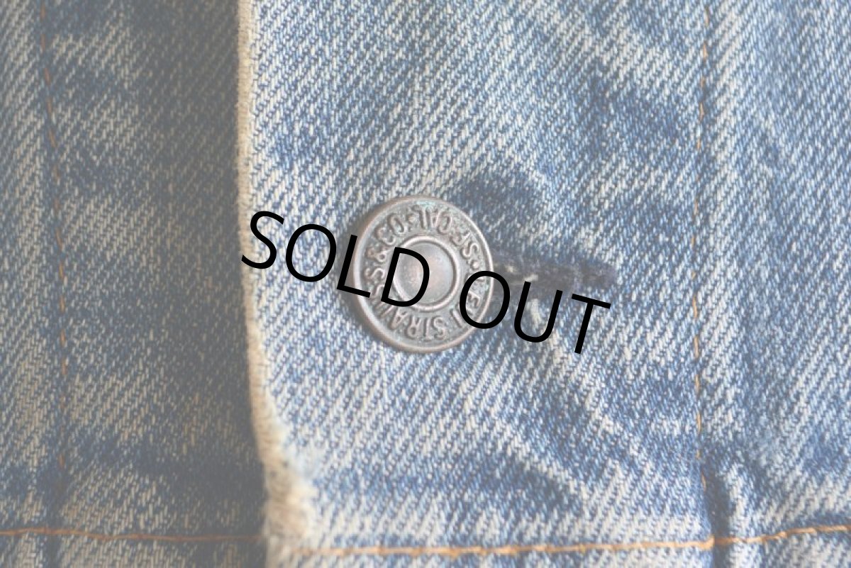 画像8: 1970s Levi's 70505e デニムジャケット　 実寸38-40  (8)