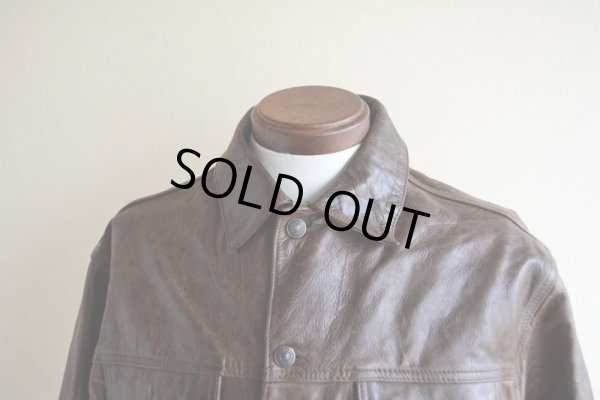 画像6: 2000s GAP BLUE JEANS レザージャケット  表記S