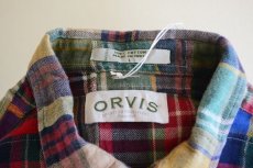 画像5: 1990s ORVIS パッチワークシャツ　 表記L  (5)