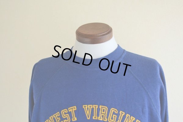 画像7: 1970-80s フロッキーカレッジスウェット  表記XL