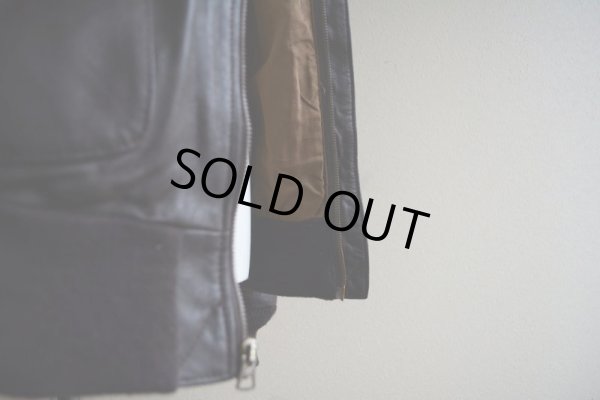 画像19:  1980s A-2 フライトレザージャケット　 SADDLERY×COOPER SPORTS WEAR　 表記42R 