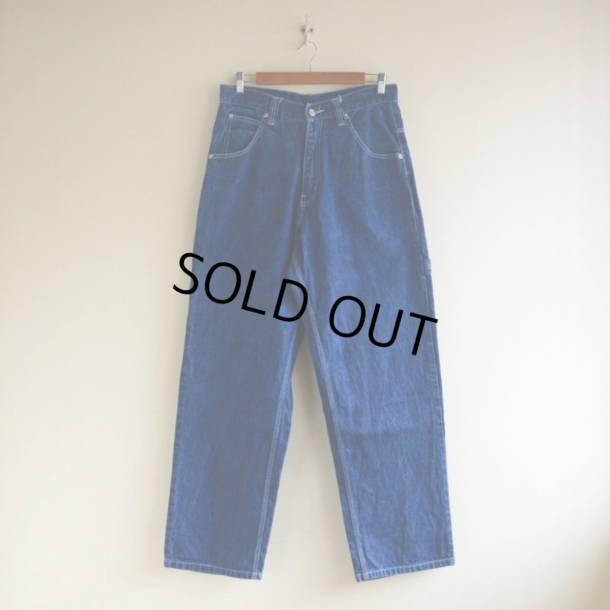 画像1: POLO JEANS CO. デニムペインターパンツ　 表記W34  (1)