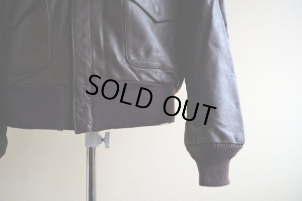 画像13:  1980s A-2 フライトレザージャケット　 SADDLERY×COOPER SPORTS WEAR　 表記42R 