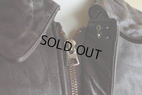 画像11:  1980s A-2 フライトレザージャケット　 SADDLERY×COOPER SPORTS WEAR　 表記42R 