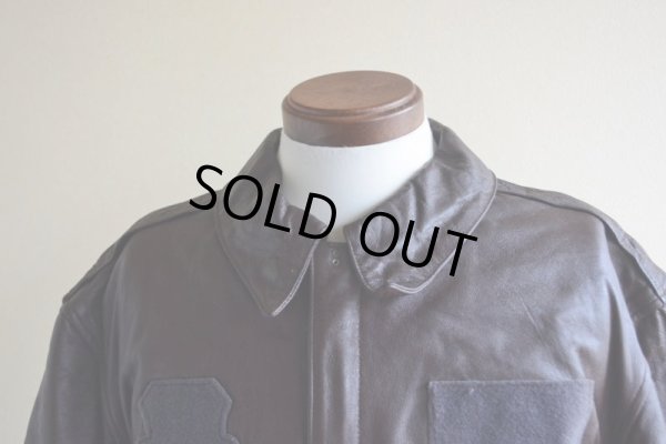 画像7:  1980s A-2 フライトレザージャケット　 SADDLERY×COOPER SPORTS WEAR　 表記42R 