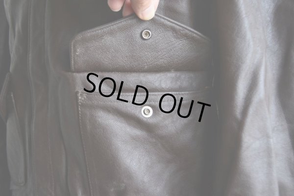 画像16:  1980s A-2 フライトレザージャケット　 SADDLERY×COOPER SPORTS WEAR　 表記42R 