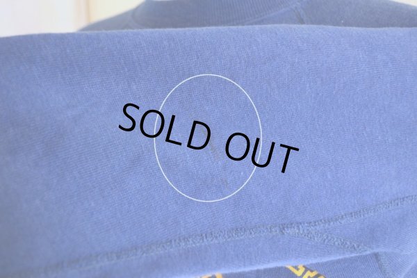 画像17: 1970-80s フロッキーカレッジスウェット  表記XL