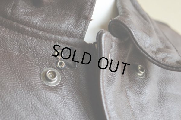 画像10:  1980s A-2 フライトレザージャケット　 SADDLERY×COOPER SPORTS WEAR　 表記42R 