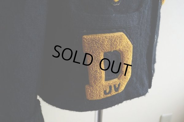 画像11: 1970s MIAMI KNITTING MILLS レタードカーディガン  実寸SM