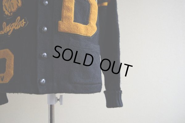 画像9: 1970s MIAMI KNITTING MILLS レタードカーディガン  実寸SM