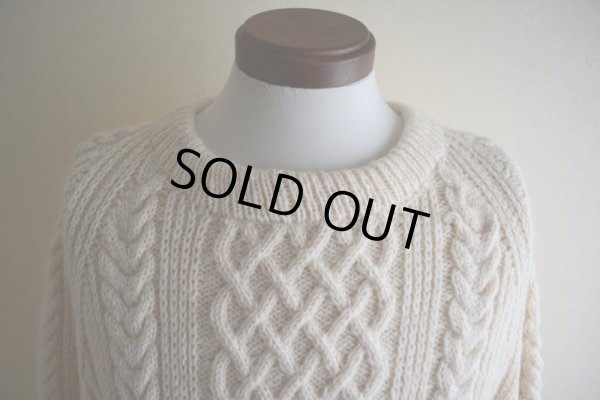 画像6: BLARNEY WOOLLEN MILLS フィッシャーマンセーター  MADE IN IRELAND  実寸XL