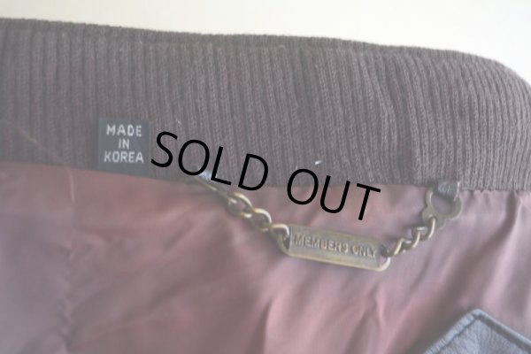 画像14: MEMBERS ONLY レザージャケット  表記46L