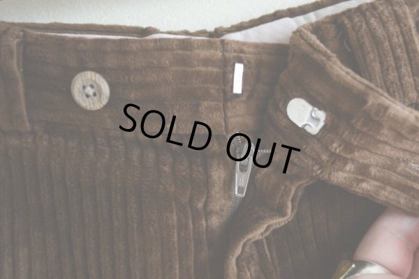 画像9: TALLIA UOMO 太畝コーデュロイパンツ  MADE IN USA  表記W32R